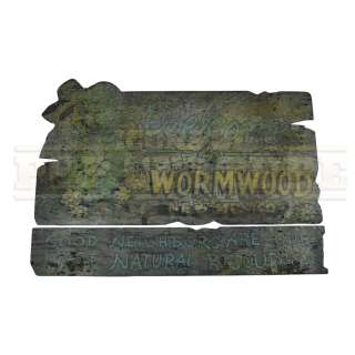 Tales from the Crypt: Demon Knight – “Wormwood New Mexico” Sign [x=#8211/ | Icons of Pop Culture