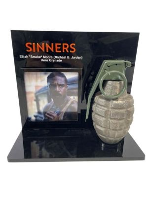 Lot 264 - Sinners (2025) - Michael B. Jordan (Elijah "Smoke" Moore) Hero Hand Grenade | Hanlin Auction Service