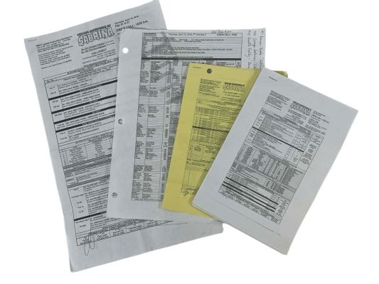 Lot 61 - Chilling Adventures of Sabrina (2018–2020) - Call Sheet Collection
