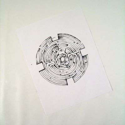 Lot 30 - Prisoners Bob Taylor (David Dastmalchian) Maze Drawing Movie Props | Premiere Props