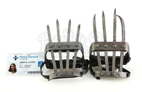 Marvel‘s Iron Fist (TV Series) - Lot 133 - Claire Temple‘s Stunt Padded Panteras and Hospital Badge