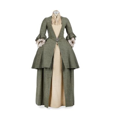 Lot 13 - A sage green dress, worn by Geillis Season 1, Episode 4, ’The Gathering’ 4 | Bonhams
