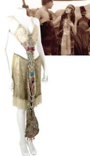 Theda Bara Cleopatra Long Pearl Bra and Jewel Tassel, and Salome | Heritage