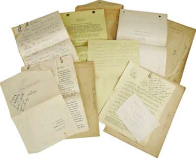 1915-18 Triangle Motion Picture Company Original Story Treatments and Shooting Scripts.... | Heritage