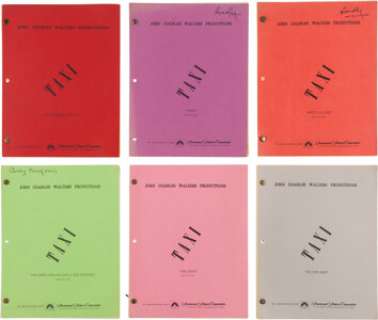 An Andy Kaufman Collection of Personally-Owned Scripts from "Taxi." (Total: 21 Items) | Heritage