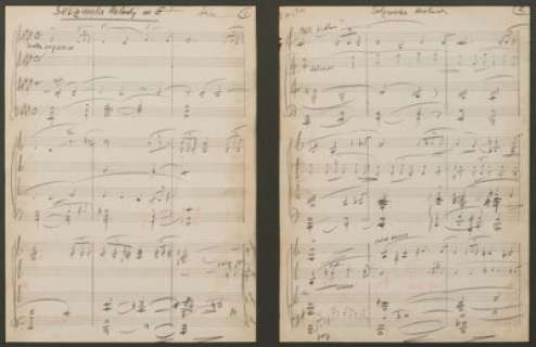 A Set of Music Score Pages by Max Steiner from "Gone With The Wind." | Heritage