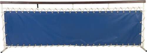 Prop Metal and Wood Ship Railing Section from The Love Boat (ABC TV, 1977-1986)....