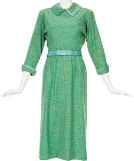 Julie Andrews "Maria" Turquoise and Green Dress from Sound of Mus | Heritage