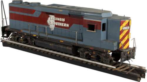 The Fugitive (Paramount, 1993), Miniature Locomotives, Train Cars and Track Pieces. (Total: 2 Items)