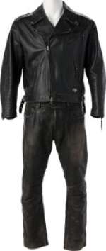 Wild Hogs (Buena Vista, 2007), John Travolta "Woody Stevens" Leather Jacket and Pants and Tim Allen "Doug Madsen" Leather Jacket.