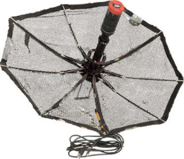 The Incredible Hulk (Universal, 2008), Edward Norton "Bruce Banner/Hulk" Laptop and Satellite Dish. (Total: 2 Items)