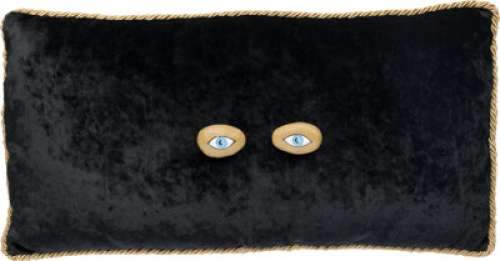 Joffrey Baratheon (Jack Gleeson) Death Pillow and Production Blue Eyestones from Game of Thrones (HBO® Original 2011-2019, Season 4).