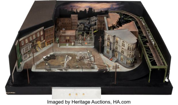 Universal Studios Hollywood King Kong Encounter Diorama from Early Disney Imagineer Dave Schweninger (1985). (Total: 2 Items) | Heritage