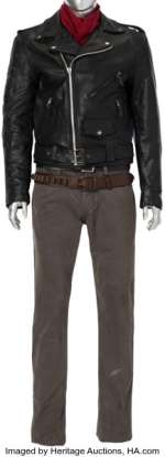 Negan (Jeffrey Dean Morgan), Signature Ensemble from The Walking Dead (AMC 2010-2022, Season 7).