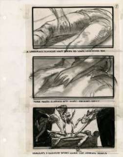 Lot 949 - Sherman Labby archive of original storyboard artwork
