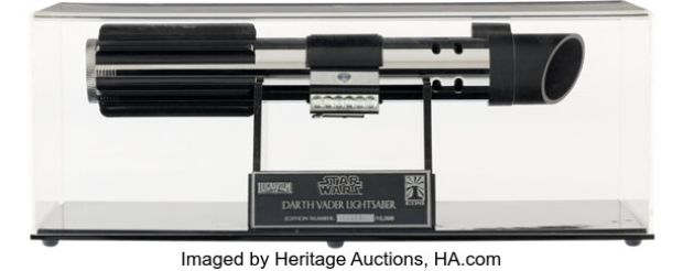 Star Wars Darth Vader LE (3954/10000) Replica Lightsaber Hilt - Loose (Icons, 1997). | Heritage