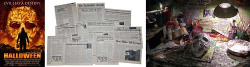 Rob Zombie’s Halloween Movie Production Made Newspaper Articles - 2007 | SWAU
