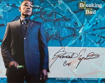 Breaking Bad | Breaking Bad - Giancarlo Esposito - Signed Inscribed "Gus" | Catawiki