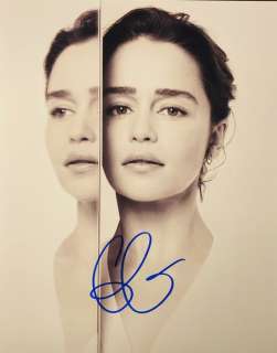 Game of Thrones | Game of Thrones - Emilia Clarke - Autograph, Photograph, Signed with Coa | Catawiki