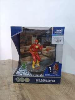 Limited Edition Sheldon Cooper in Flash costume (mint condition), Big Bang Theory, the - Big Bang Theory, the, Limited Edition Sheldon Cooper in Flash costume (mint condition) - Jim Parsons
