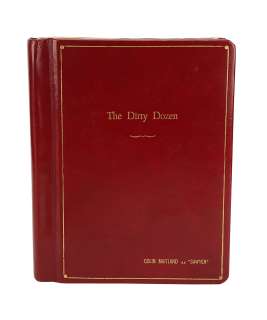 THE DIRTY DOZEN (1967) - Lot 85 - Colin Maitland‘s Personal Annotated Shooting Script
