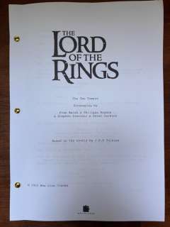 The Lord of the Rings: The Two Towers (2002) - The Lord of the Rings: The Two Towers (2002) - Elijah Wood, Andy Serkis, Viggo Mortensen, Miranda Otto, Karl Urban - New Cinema Line