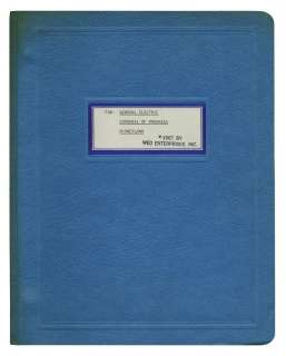 Carousel of Progress Script. | Van Eaton Galleries