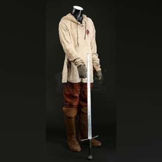 Seventh Son (2014) - Lot 105 - Tom Ward‘s (Ben Barnes) Burlap Tunic Costume and Sword