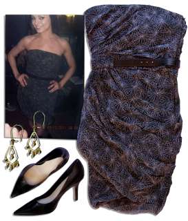 Mila Kunis Dress & Shoes Worn in 2012 Film, ‘‘Ted‘‘ -- With MRC Studio COA
