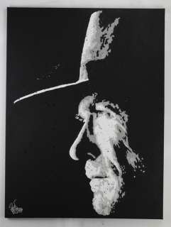 Clint Eastwood - The Good the Bad and the Ugly - Handpainted and signed - by Artist Vincent Mink - Portrait | Catawiki
