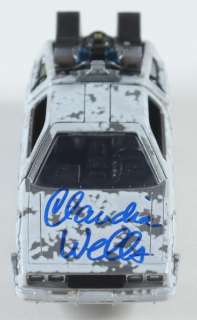 Back to the Future - DeLorean Time Machine model, signed by Claudia Wells (Jennifer) - Beckett COA | Catawiki