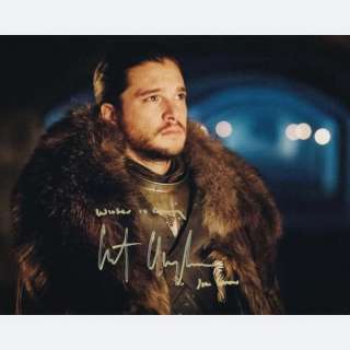 Game of Thrones - Signed by Kit Harington (Jon Snow) | Catawiki