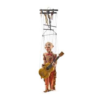 Walton & O’Rourke Cowboy Guitar Player Marionette | Studio Auctions