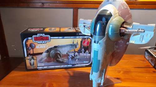 Hasbro - Action figure Star Wars (The Vintage Collection) - Hasbro - Slave 1 - The Empire Strikes Back + boba fett action | Catawiki