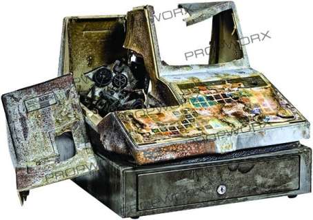 Burned Quick Stop Register | Propworx