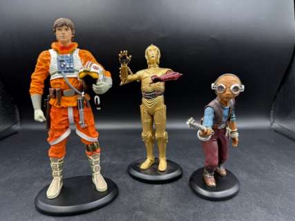 Star Wars - Attakus, Elite Collection, Maz Kanata + C-3PO + Luke Snowspeeder | Catawiki