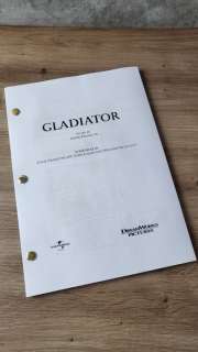 Gladiator (2000) storyboards - Russell Crowe, Joaquin Phoenix, Connie Nielsen, Oliver Reed, Djimon Hounsou - DreamWorks