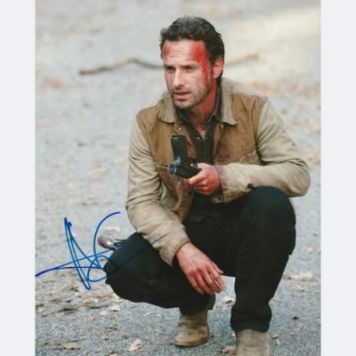 The Walking Dead - Signed by Andrew Lincoln (Rick Grimes) | Catawiki