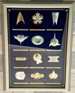 Star Trek Insignia collection - Franklin Mint | Catawiki