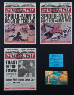 Prop Daily Bugle newspaper covers from Spider-Man | Profiles in History