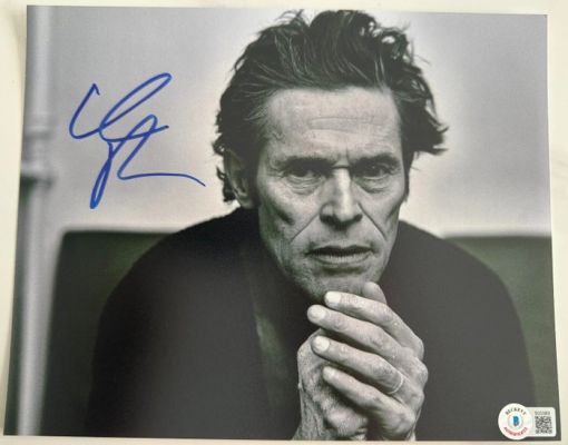 Willem Dafoe - coa BAS - Beckett | Catawiki