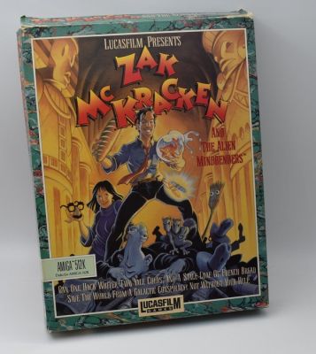Zak Mckracken and the Alien Mindbenders Original Lucas Films PC Games 1988 | Catawiki