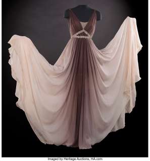 Ginger Rogers "Penny Carroll" Grecian dance gown designed by Bernard Newman from Swing Time. ...