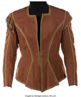 Errol Flynn "Don Juan de Marana" brown tunic from Adventures of Don Juan....