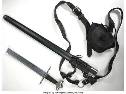 "Prince Charming" hero metal sword with sheath and belt from Once Upon a Time Season 5, Episode 4....