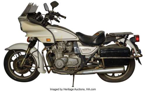 Mel Gibson "Martin Riggs" police motorcycle from Lethal Weapon 3....