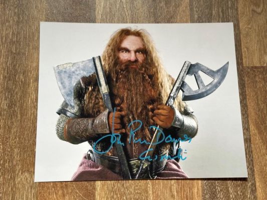 Lord of the Rings - Signed by John Rhys Davies | Catawiki