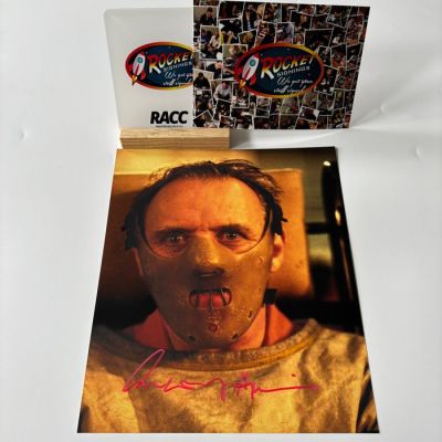 Silence of the Lambs - Signed by Anthony Hopkins (Hannibal Lecter) - with Double COA - SWAU & RACC | Catawiki
