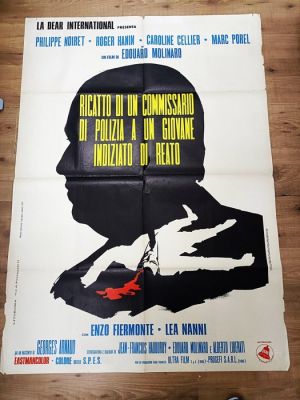 Philippe Noiret - Ricatto di un commissario di polizia a un giovane indiziato di reato - Ricatto di un commissario di polizia a un giovane indiziato di reato (1972) – Original Italian Film | Catawiki