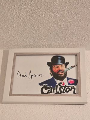 Bud Spencer (Carlo Pedersoli), signed, with COA | Catawiki